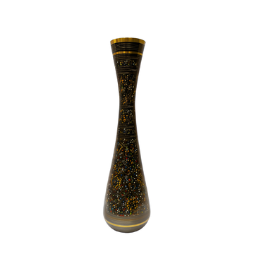 Brass Hourglass Vase