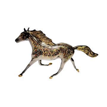 Handicrafted Brass Galloping Horse