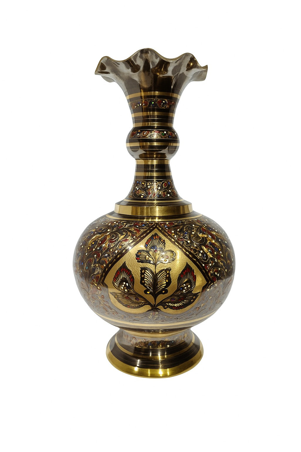 Intricate Floral Vase